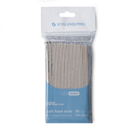 Staleks Pro - Limas Desechables Blandas PapmAm SMART 20