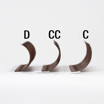 NUEVO Mixed U Shape Tecnológicas 4D Brown — 36 filas (longitudes mixtas)