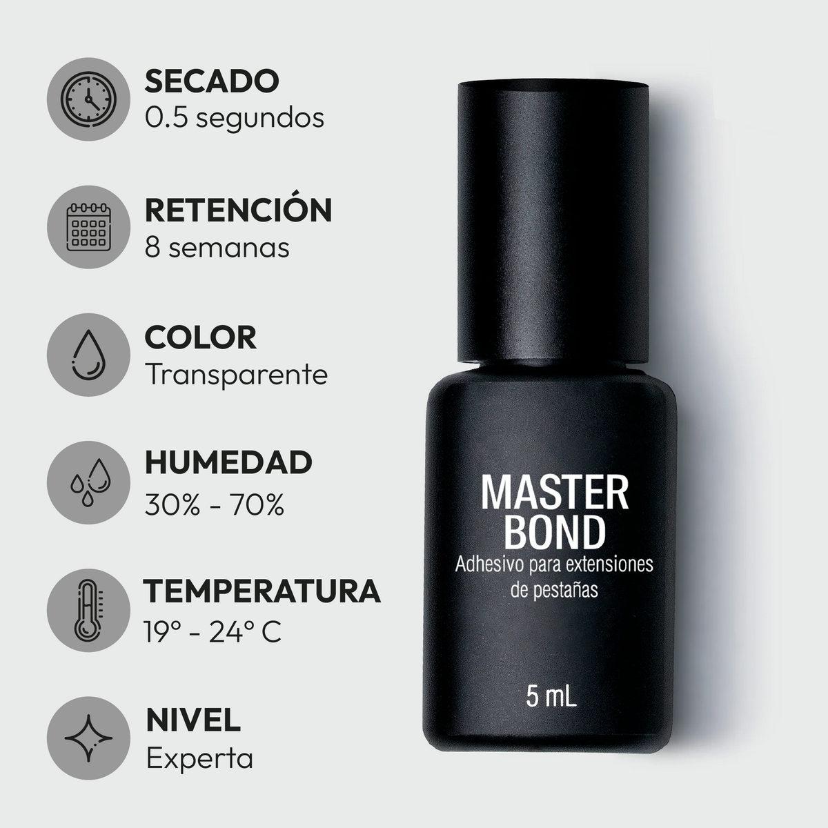 Master Bond – 0.5 seg. | Hasta 8 Semanas | Transparente