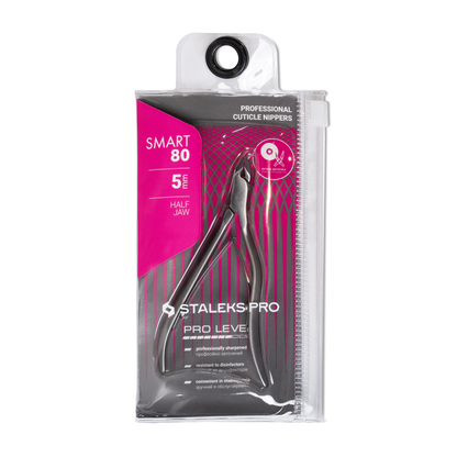 Staleks Pro - Alicate de Cutícula SMART 80 – 5 mm