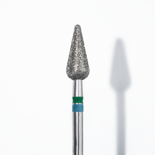 Staleks Pro - Punta Pera Blue-Green 5 mm