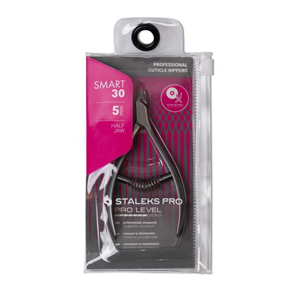 Staleks Pro - Alicate de Cutícula SMART 30 – 5 mm