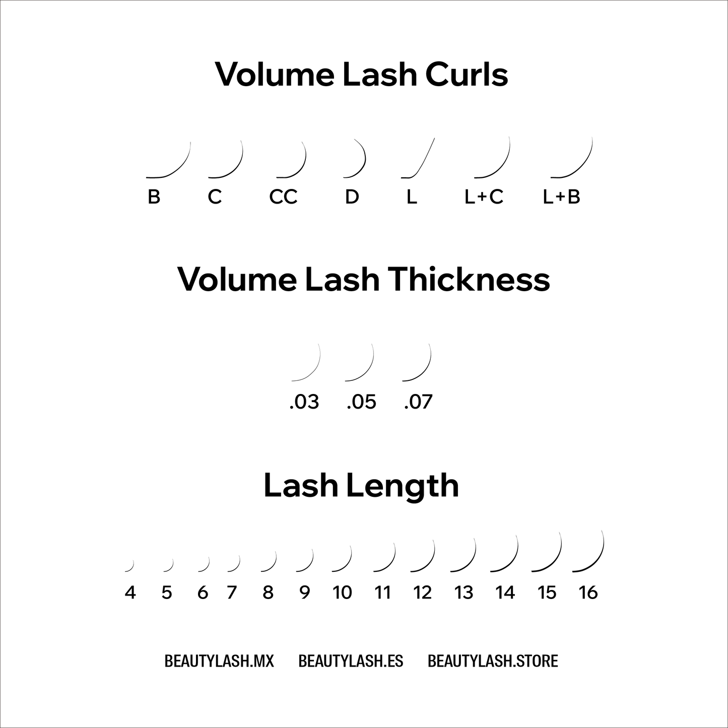 Mixed Volume Lashes