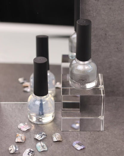 Silver Mirror Ink Gel + Glossy Guard Set - MakeN